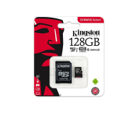 KINGSTON microSD 128GB Class10 Canvas Select 80/10MB/s + adapter SD (SDCS/128GB) - 408960 - zdjęcie 4